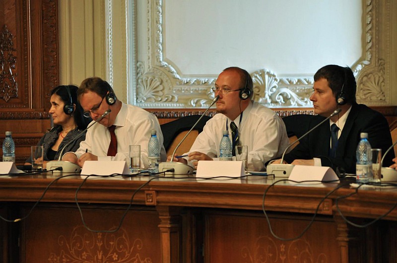 From the left: Mária Palasik, Krzysztof Persak, Matej Medvecký, Ivan Petransky