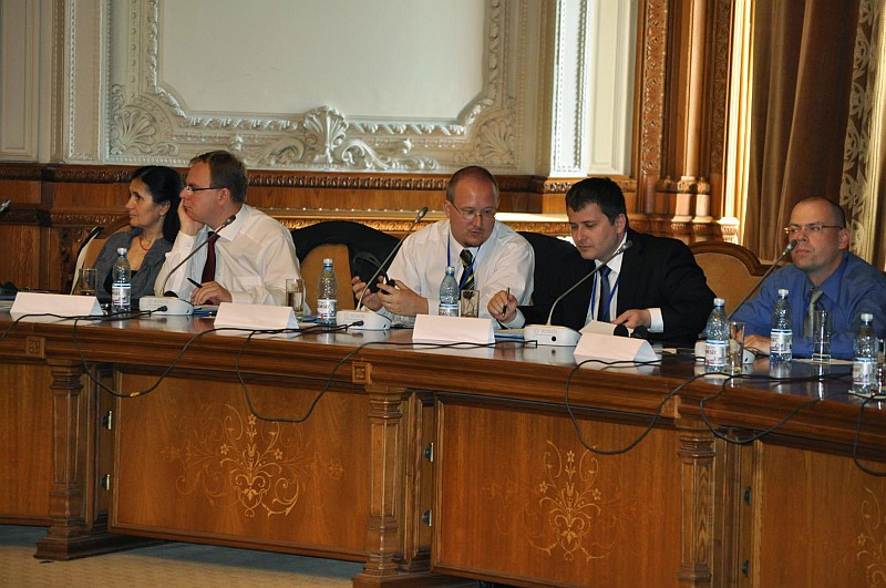 From the left: Mária Palasik, Krzysztof Persak, Matej Medvecký, Ivan Petransky