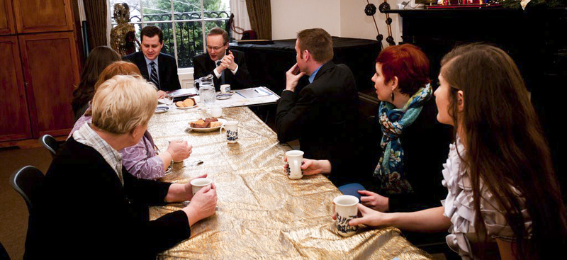 Meeting with teachers from Polish schools in Dublin and memberes of the Irish Polish Society