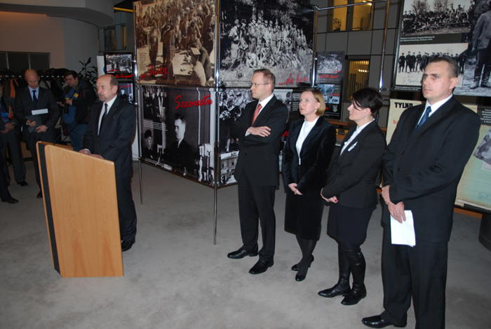 Opening of the exhibition Opening of the exhibition