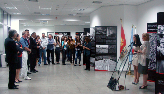 Opening of the exhibition