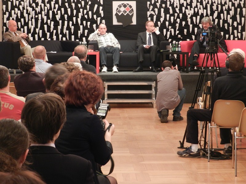 From the left: Grzegorz Berendt, Mark Solonin, Lukasz Kaminski, Zbigniew Gluza