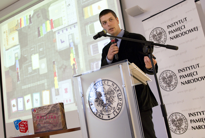 Karol Madaj, the author of the game, described the rules of the game