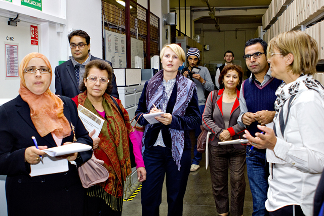 Visit to the IPN's archives