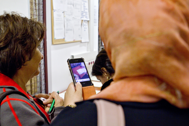 The archival material concerning Tunisians met with great interest of the guests.