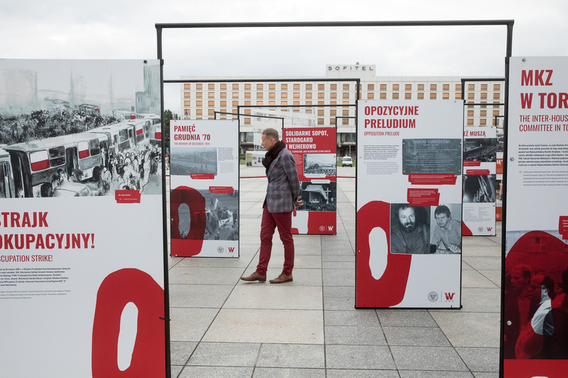 "This is where 'Solidarity' was born" exhibition in Warsaw