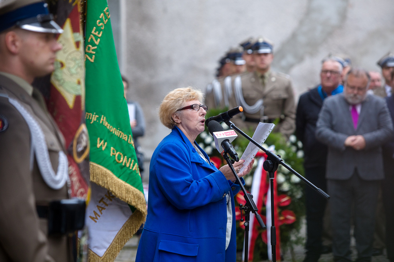 Celebrations in Rakowiecka Street