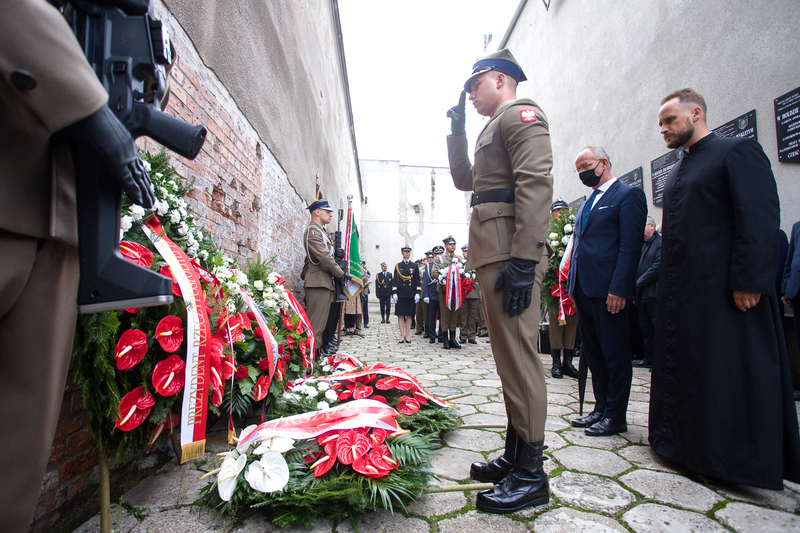 Celebrations in Rakowiecka Street