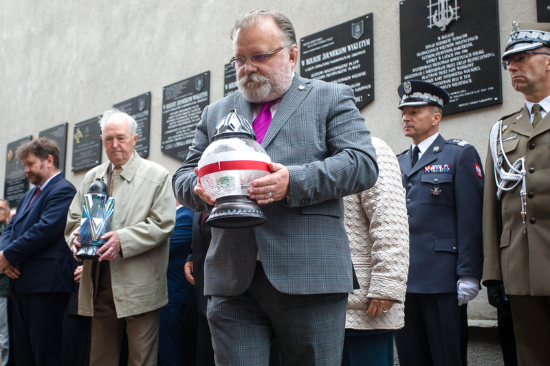 Celebrations in Rakowiecka Street