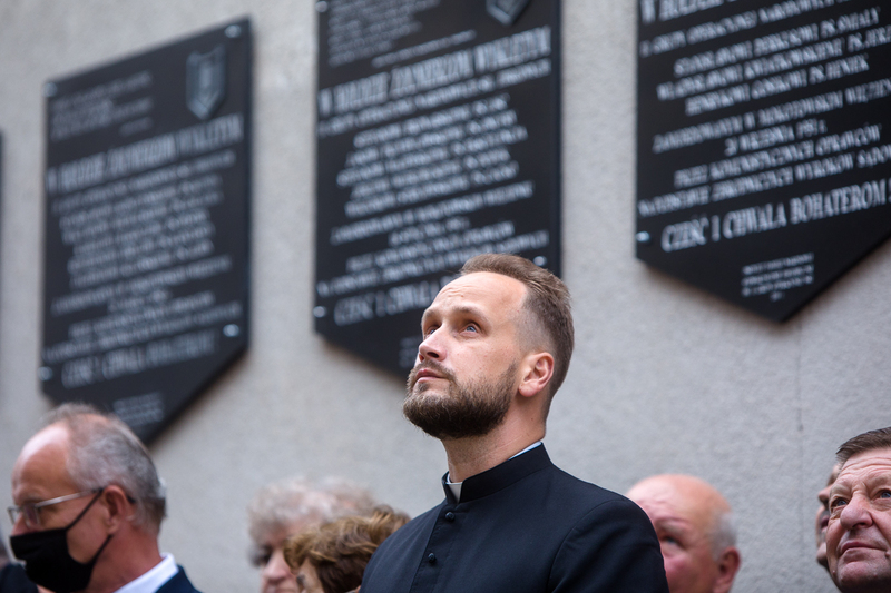 Celebrations in Rakowiecka Street