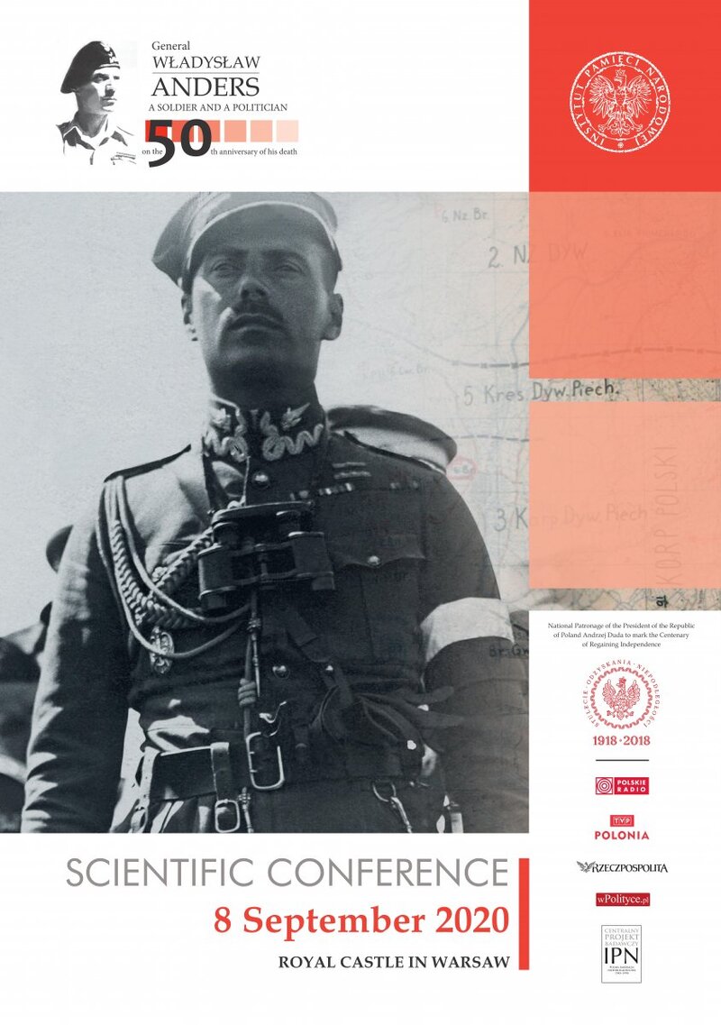 General Władysław Anders - a Soldier and a Politician Scientific Conference Poster