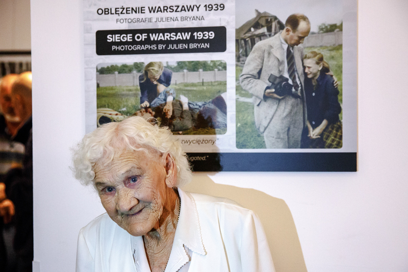 Kazimiera Mika - a girl from a photograph by Julien Bryan