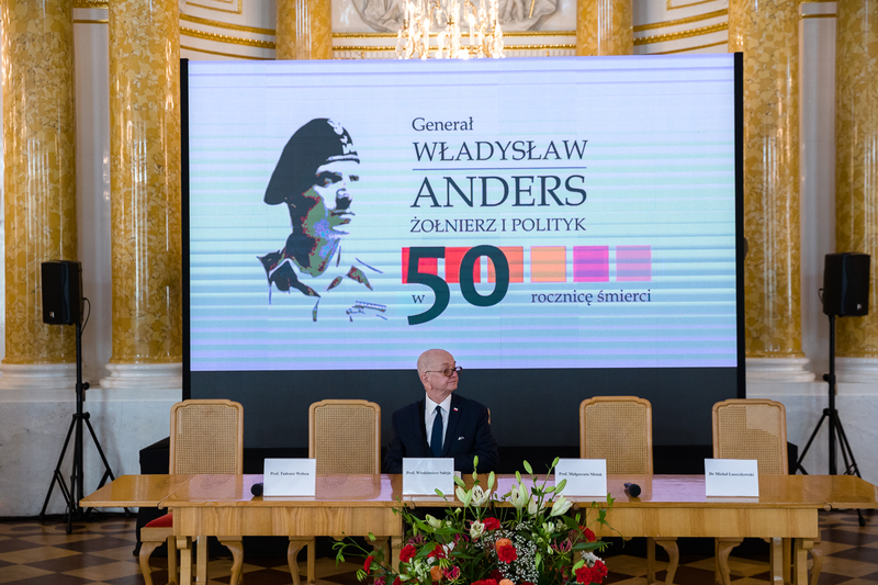 The opening of the scientific conference  "General Władysław Anders. A soldier and a politician – on the 50th anniversary of his death”– the Royal Castle in Warsaw, 8 September 2020