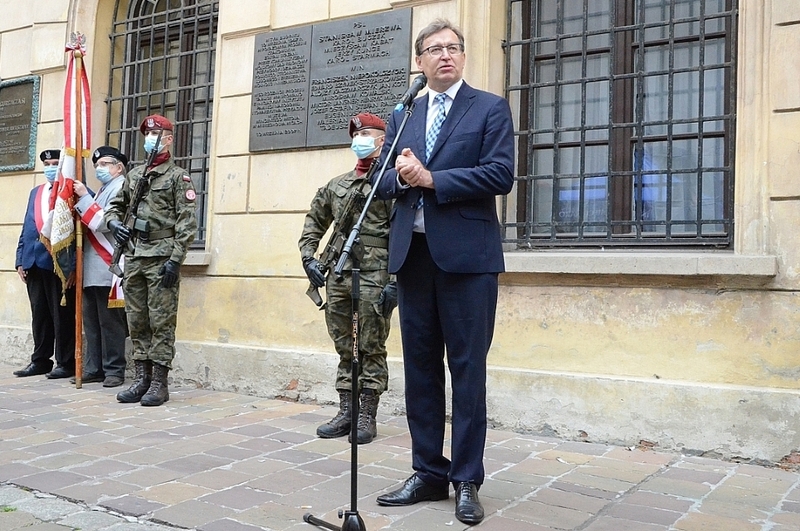 Jarosław Szarek, Ph.D. during celebrations