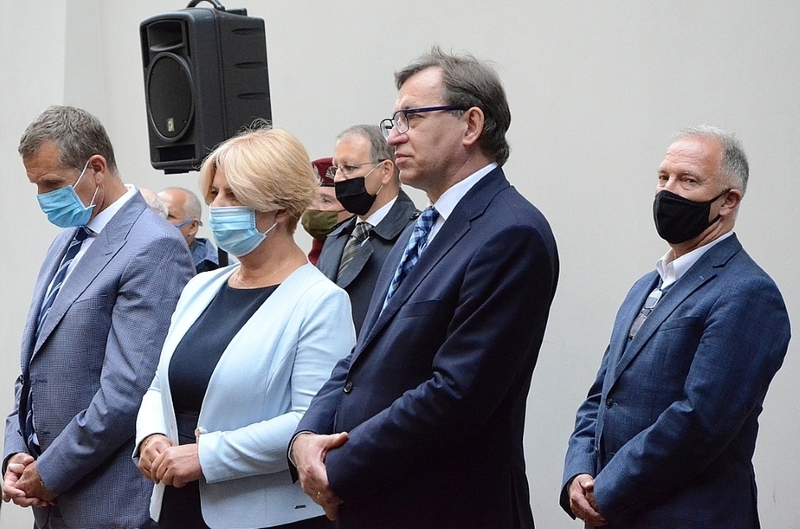 Jarosław Szarek, Ph.D. during celebrations