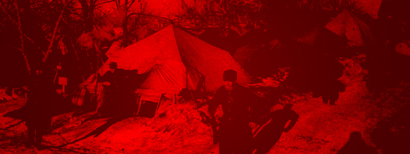 Illustration of Soviet aggression on Poland