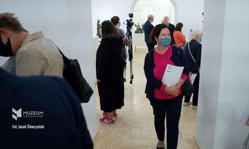 The opening of "The Image of Treblinka in the Eyes of Samuel Willenberg" exhibition in Częstochowa