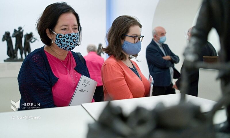 The opening of "The Image of Treblinka in the Eyes of Samuel Willenberg" exhibition in Częstochowa