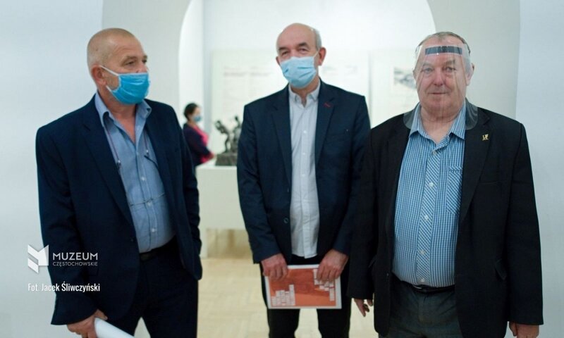 The opening of "The Image of Treblinka in the Eyes of Samuel Willenberg" exhibition in Częstochowa