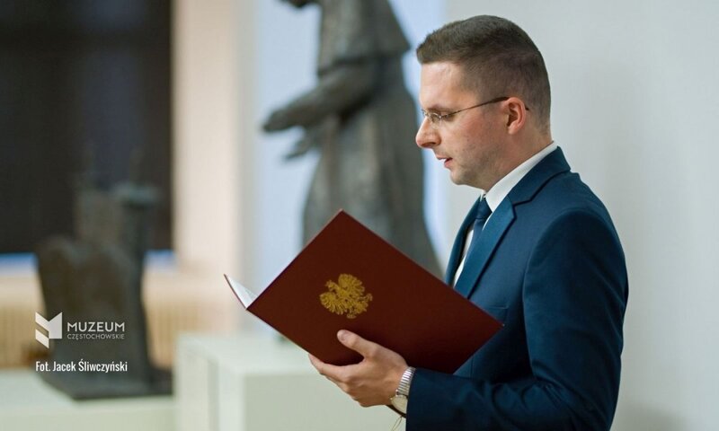 The opening of "The Image of Treblinka in the Eyes of Samuel Willenberg" exhibition in Częstochowa