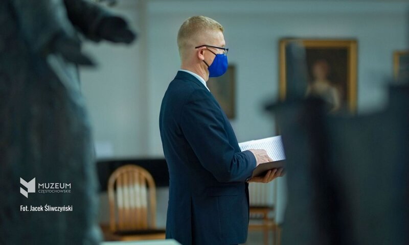 The opening of "The Image of Treblinka in the Eyes of Samuel Willenberg" exhibition in Częstochowa