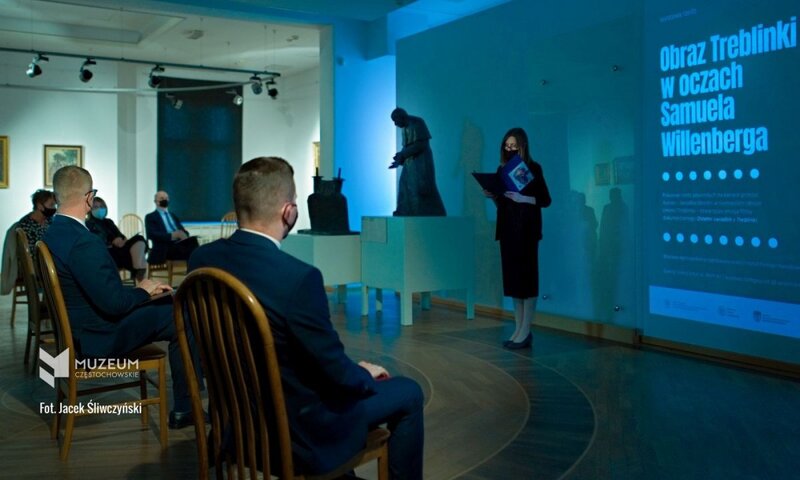The opening of "The Image of Treblinka in the Eyes of Samuel Willenberg" exhibition in Częstochowa