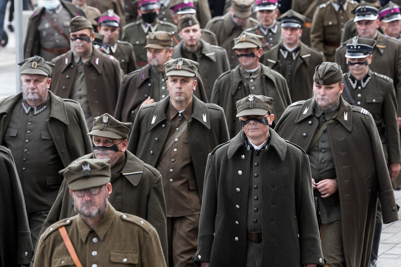 The 13th Katyn March of Shadows, Warsaw 20 September 2020