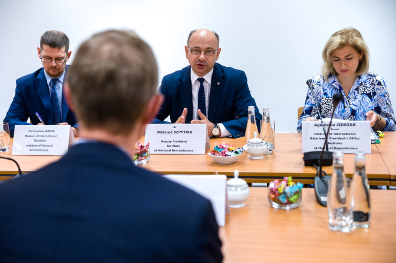 Ambassador Brodrick's visit to the IPN