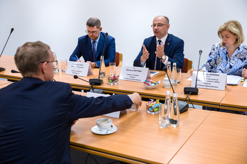 Ambassador Brodrick's visit to the IPN