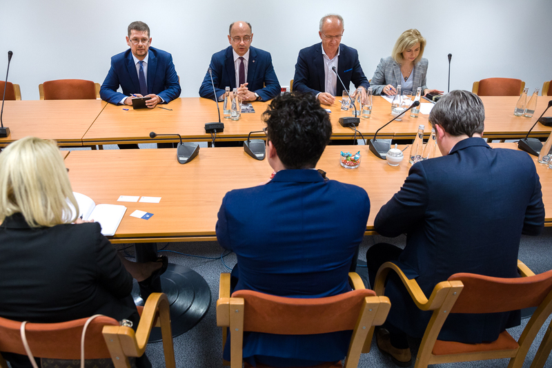 The IPN's Deputy Presidents meet with the leadership of the Victims of Communism Memorial Foundation