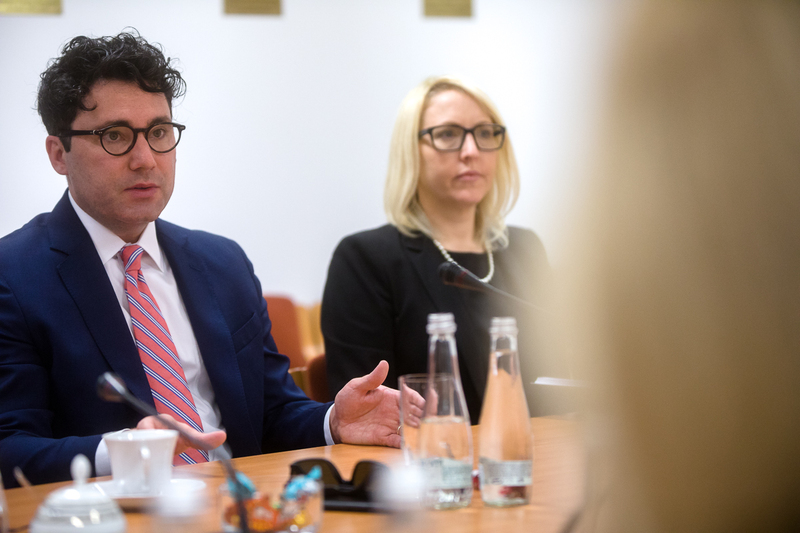 The IPN's Deputy Presidents meet with the leadership of the Victims of Communism Memorial Foundation