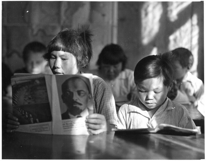 Tungusic schoolchildren, 1930s