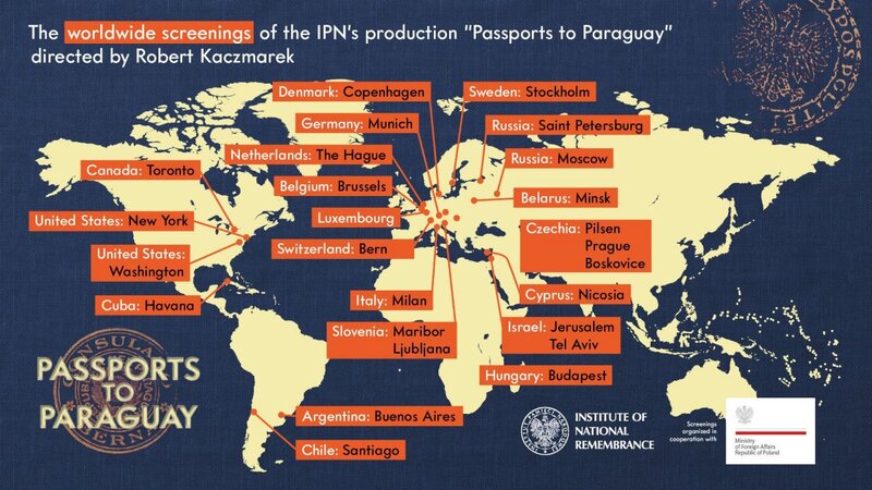 Map of screenings Map of screenings