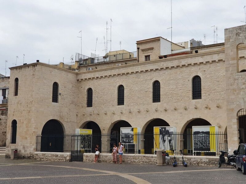 The IPN’s exhibition in front of St. Nicolas Basilica in Bari, Italy