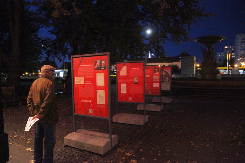 “Echoes of Katyn” International Film Festival On Totalitarianisms – Warsaw, 22–25 October 2020 IPN's exhibition in front of Muranów cinema
