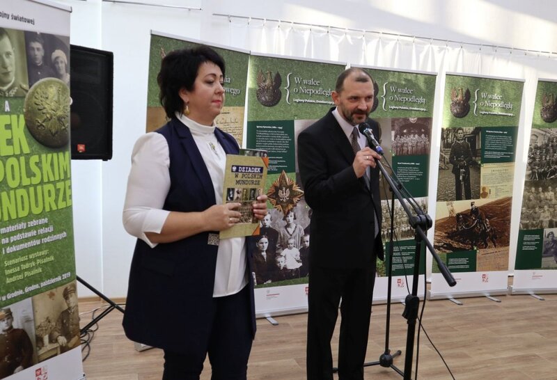 Iness Todryk-Pisalnik and Andrzej Pisalnik, photo from their private collection
