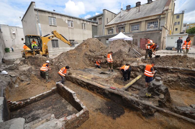 Exploration work in Warsaw-Mokotów Prison.