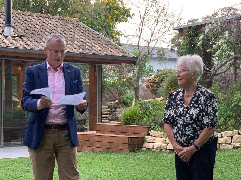 Ada Willenberg, Ambassador Marek Magierowski