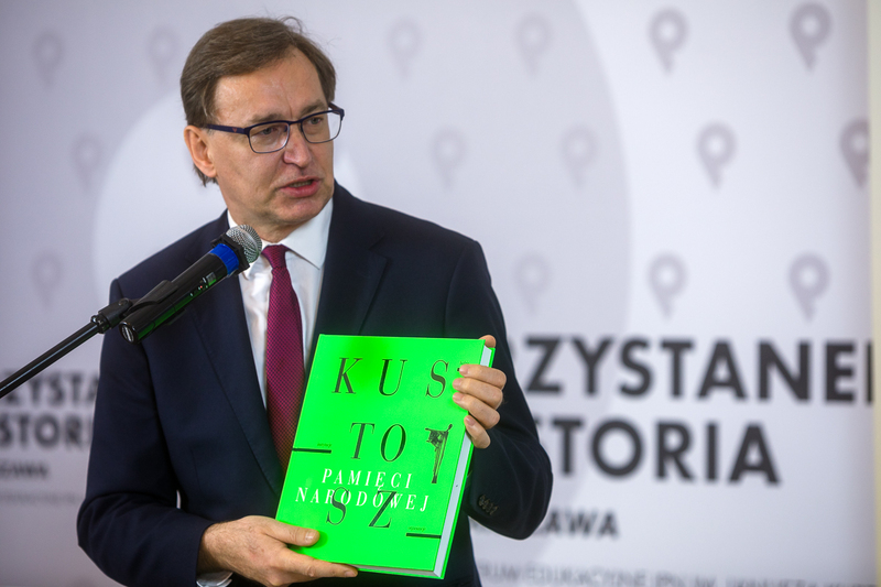 "Custodian of National Memory" Prize press conference, 25 November 2020 photo: Sławek Kasper IPN