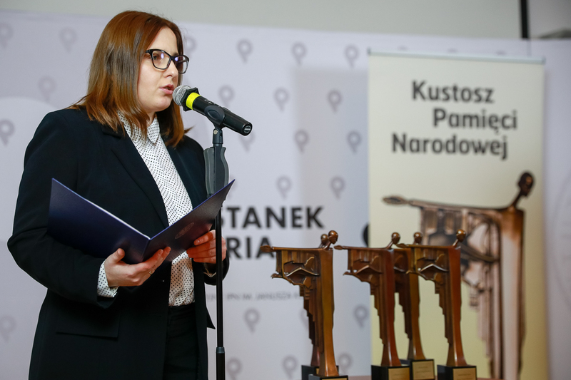 "Custodian of National Memory" Prize press conference, 25 November 2020 photo: Sławek Kasper IPN