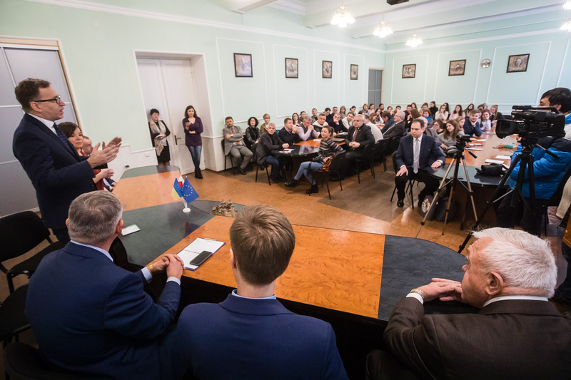 A visit of the delegation of the Institute of National Remembrance to Khmelnytskyi and Kamianets-Podilskyi (Ukraine) - 22-23 November 2018