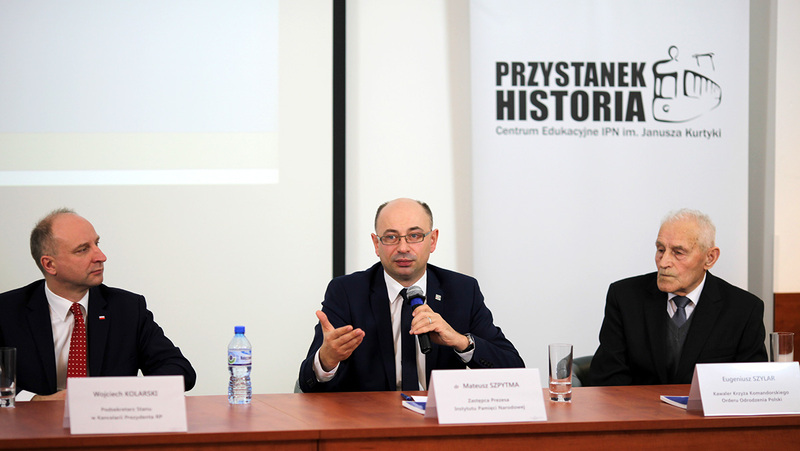 Press conference on the occasion of the European Day of Remembrance for the Righteous (fot. Marcin Jurkiewicz/IPN) Press conference on the occasion of the European Day of Remembrance for the Righteous (fot. Marcin Jurkiewicz/IPN)
