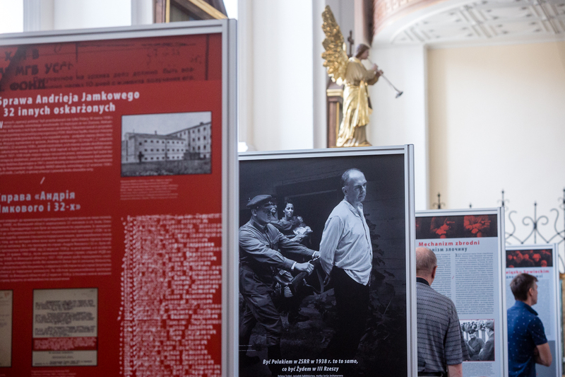 The opening of the "Order No. 00485. Anti-Polish Operation of the NKVD in Soviet Ukraine 1937-1938" exhibition – Odessa, 9-12 September 2019