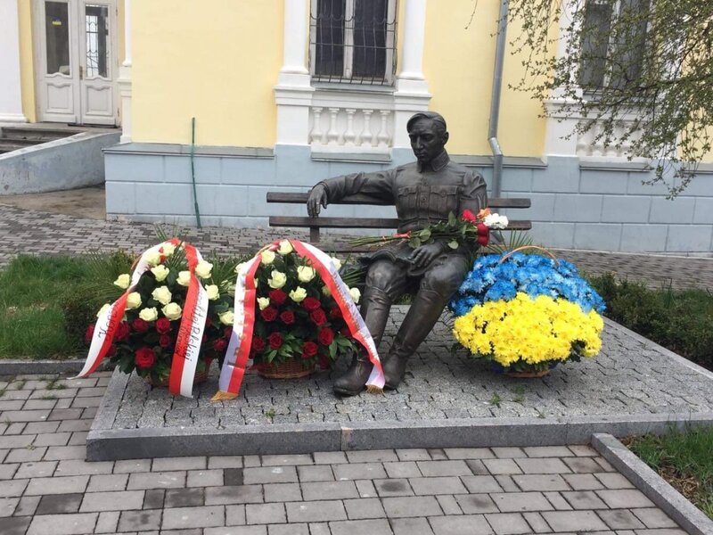 The opening of the exhibition "Order No. 00485. Anti-Polish Operation of the NKVD in Soviet Ukraine 1937-1938" - Vinnytsia (Ukraine), 12 April 2019