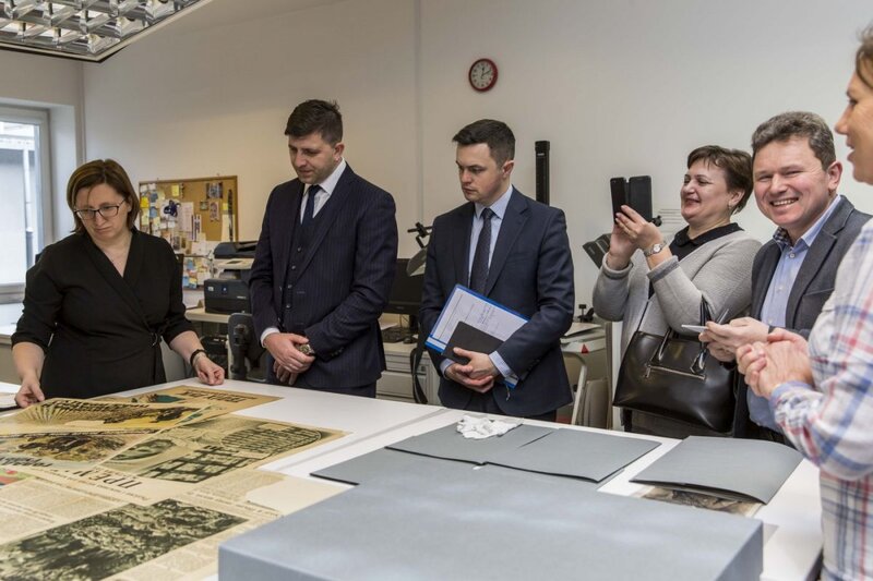 Representatives of Ukrainian archives visit the IPN - Warsaw, 24-25 February 2020