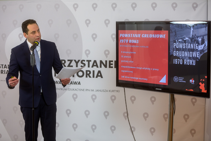 The IPN's press conference on December 1970 commemoration projects