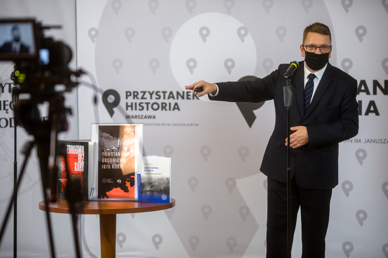 The IPN's press conference on December 1970 commemoration projects