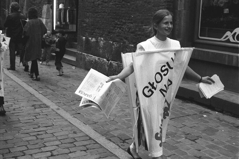 The 4 June 1989  election campaign.