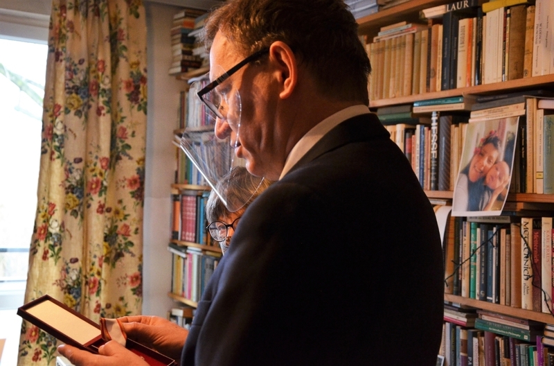 The awarding ceremony