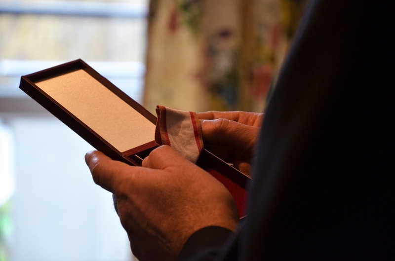 The awarding ceremony